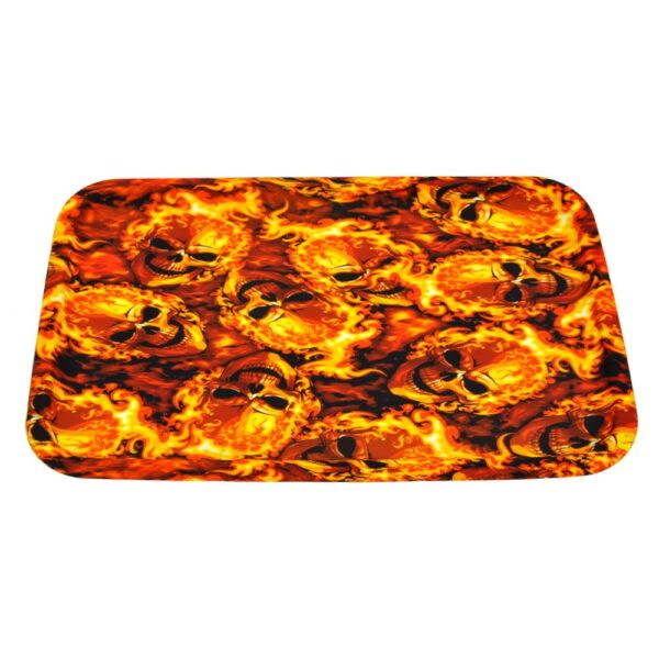 Flame Skull Silicone Cigarette Rolling Tray For Sale | Free NZ Shipping