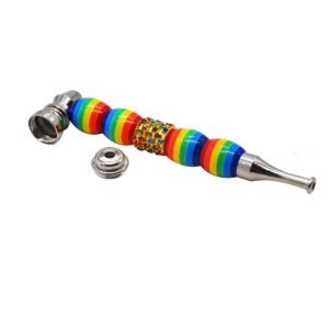 Multi-color Ball Metal Pipe Cap/Pot Pipes For Sale | Free NZ Shipping