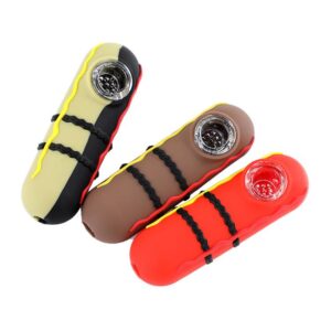 Sausage Silicone Hand Pipe | Weed Bowls For Sale | Free NZ Shipping
