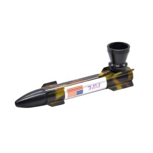 Rocket Missile Metal Pot Pipe | Weed Pipes For Sale | Free NZ Shipping