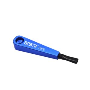 Straight Metal One Hitter Pipe | Chillums For Sale | Free NZ Shipping