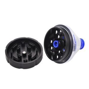 Funnel Aluminum Alloy Weed Grinder 2 Layer For Sale | Free NZ Shipping