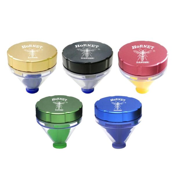 Funnel Aluminum Alloy Weed Grinder 2 Layer For Sale | Free NZ Shipping