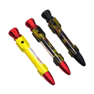 Rocket Missile Metal Pot Pipe | Weed Pipes For Sale | Free NZ Shipping