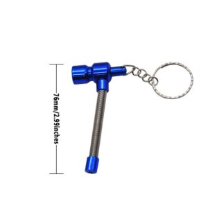 Key Chain Spring Metal Pipe | Pot Pipes For Sale | Free NZ Shipping