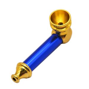 Mini Golden Metal Pot Pipe | Smoking Pipes For Sale | Free NZ Shipping