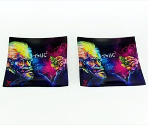 Glass Rectangular Cigarette Rolling Tray For Sale | Free NZ Shipping