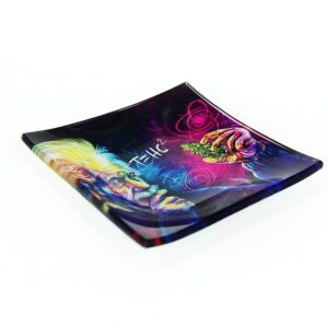 Glass Rectangular Cigarette Rolling Tray For Sale | Free NZ Shipping