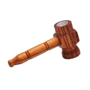 Hammer Tobacco Wooden Pipe | Pot Pipes For Sale | Free NZ Shipping