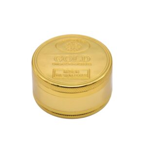 Gold Coin Zinc Alloy Weed Grinder 3 Layer For Sale | Free NZ Shipping