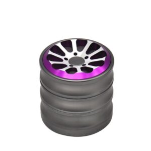 Wheel Aluminum Alloy Weed Grinder 4 Layer For Sale | Free NZ Shipping