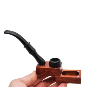 Magnet Detachable Ebony Wooden Pipe/Pipes For Sale | Free NZ Shipping