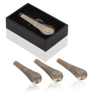 Detachable Metal Soup Spoon Pipe | Weed Pipes For Sale | Free NZ Shipping