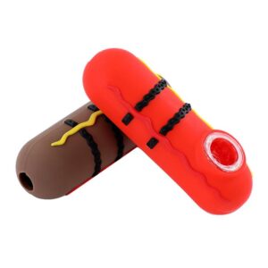 Sausage Silicone Hand Pipe | Weed Bowls For Sale | Free NZ Shipping