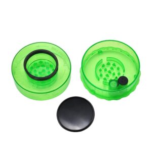 Mini Plastic Weed/Herb Grinder 2 Layer For Sale | Free NZ Shipping