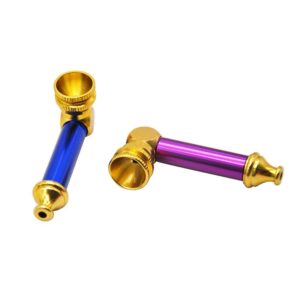 Mini Golden Metal Pot Pipe | Smoking Pipes For Sale | Free NZ Shipping