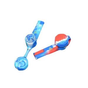 Honeycomb Silicone Pipe w/ Lid/Weed Bowls For Sale | Free NZ Shipping