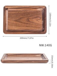 Solid Wood Walnut Storage Weed Rolling Tray For Sale | Free NZ Shipping