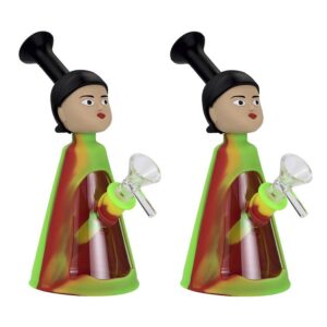 7" Silicone Women Novelty Dab Rig/Wax Rigs For Sale | Free NZ Shipping