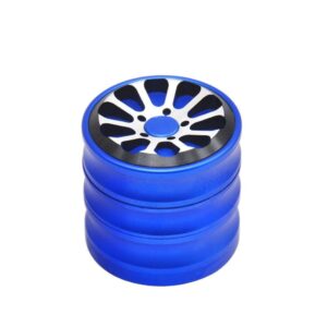 Wheel Aluminum Alloy Weed Grinder 4 Layer For Sale | Free NZ Shipping