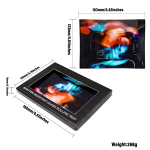 Glass Cigarette Storage Rolling Tray For Sale | Free NZ Shipping