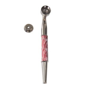 Wavy Stripe Metal Pot Pipe Cap | Weed Pipes For Sale | Free NZ Shipping