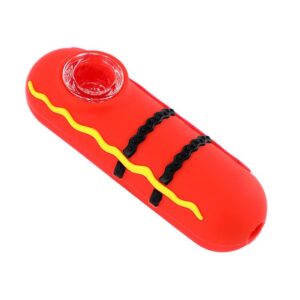 Sausage Silicone Hand Pipe | Weed Bowls For Sale | Free NZ Shipping