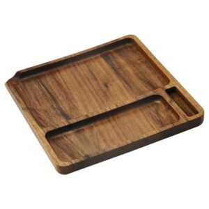 Walnut Wooden Large Smoke Rolling Tray For Sale | Free NZ Shipping