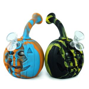 Pumpkin Bottle Silicone Dab Rig For Sale For Wax | Free NZ Shipping
