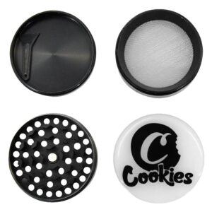 Cookies Zinc Alloy 4 Layer Herb Grinder For Sale | Free NZ Shipping