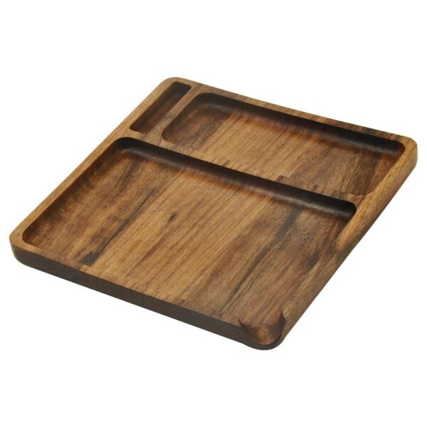 Walnut Wooden Large Smoke Rolling Tray For Sale | Free NZ Shipping