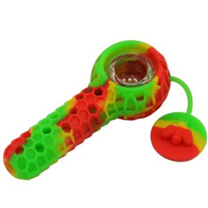Honeybee Camouflage Silicone Pot/Weed Pipe For Sale | Free NZ Shipping