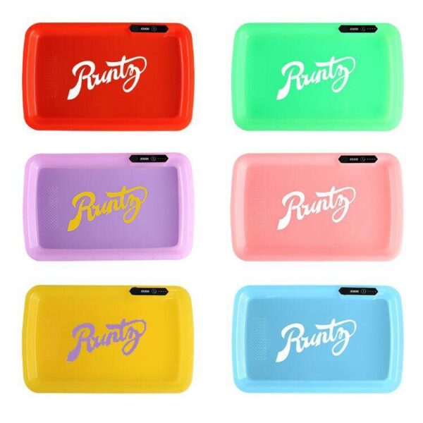 Portable LED Luminous Metal Rolling Tray For Sale | Free NZ Shipping