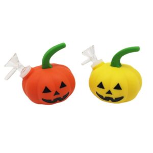 Pumpkin Silicone Novelty Dab Rig/Wax Rigs For Sale | Free NZ Shipping