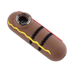 Sausage Silicone Hand Pipe | Weed Bowls For Sale | Free NZ Shipping