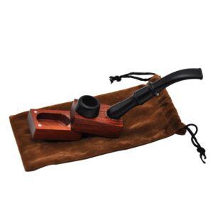 Magnet Detachable Ebony Wooden Pipe/Pipes For Sale | Free NZ Shipping