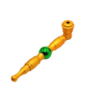 Bamboo Matte Stem Metal Pipe | Pot Pipes For Sale | Free NZ Shipping