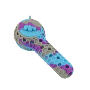 Honeybee Camouflage Silicone Pot/Weed Pipe For Sale | Free NZ Shipping