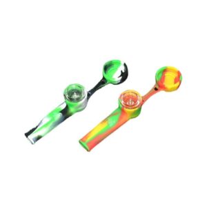 Honeycomb Silicone Pipe w/ Lid/Weed Bowls For Sale | Free NZ Shipping