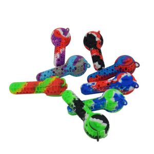Honeybee Camouflage Silicone Pot/Weed Pipe For Sale | Free NZ Shipping