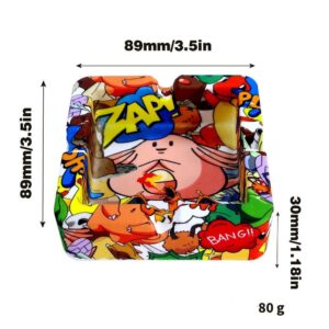 Creative Painting Silicone Cigarette Ashtray For Sale | Free NZ Shipping