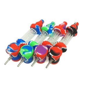 Silicone Nectar Collector Pipe For Weed/Concentrate | Free NZ Shipping
