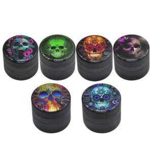 Ghost Aluminum Alloy Herb Grinder 4 Layer For Sale | Free NZ Shipping