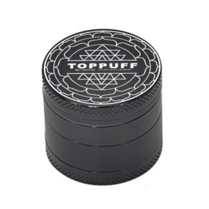 Zinc Alloy Black 4 Layer Weed/Herb Grinder For Sale | Free NZ Shipping