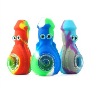 Octopus Silicone Novelty Pipe/Weed Bowls For Sale | Free NZ Shipping