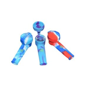 Honeycomb Silicone Pipe w/ Lid/Weed Bowls For Sale | Free NZ Shipping