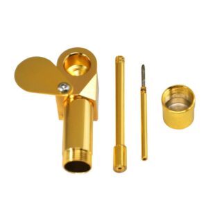 Brass Smoking Proto Pipe | Weed Pipes For Sale | Free NZ Shipping