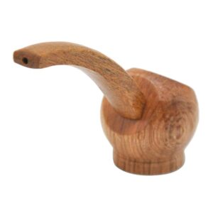 Curved Handle Wooden Weed Pipe/Pot Pipes For Sale | Free NZ Shipping