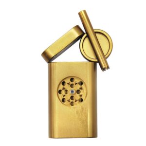 Metal Dugout Pipe Grinder Mill Set/Weed Pipes For Sale | Free NZ Shipping