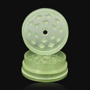 Luminous Plastic 2 Layer Herb/Weed Grinder For Sale | Free NZ Shipping